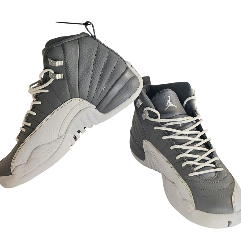 Jordan Kids Sneakers Gray and White